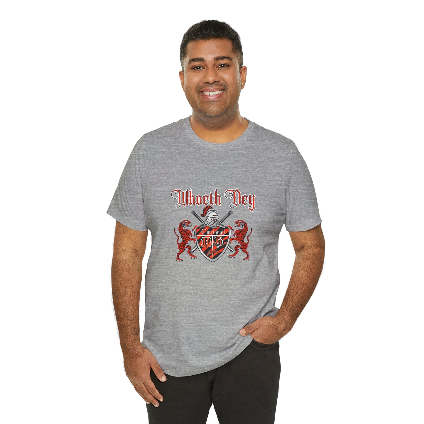 Bengals Crest Unisex Jersey Short Sleeve Tee
