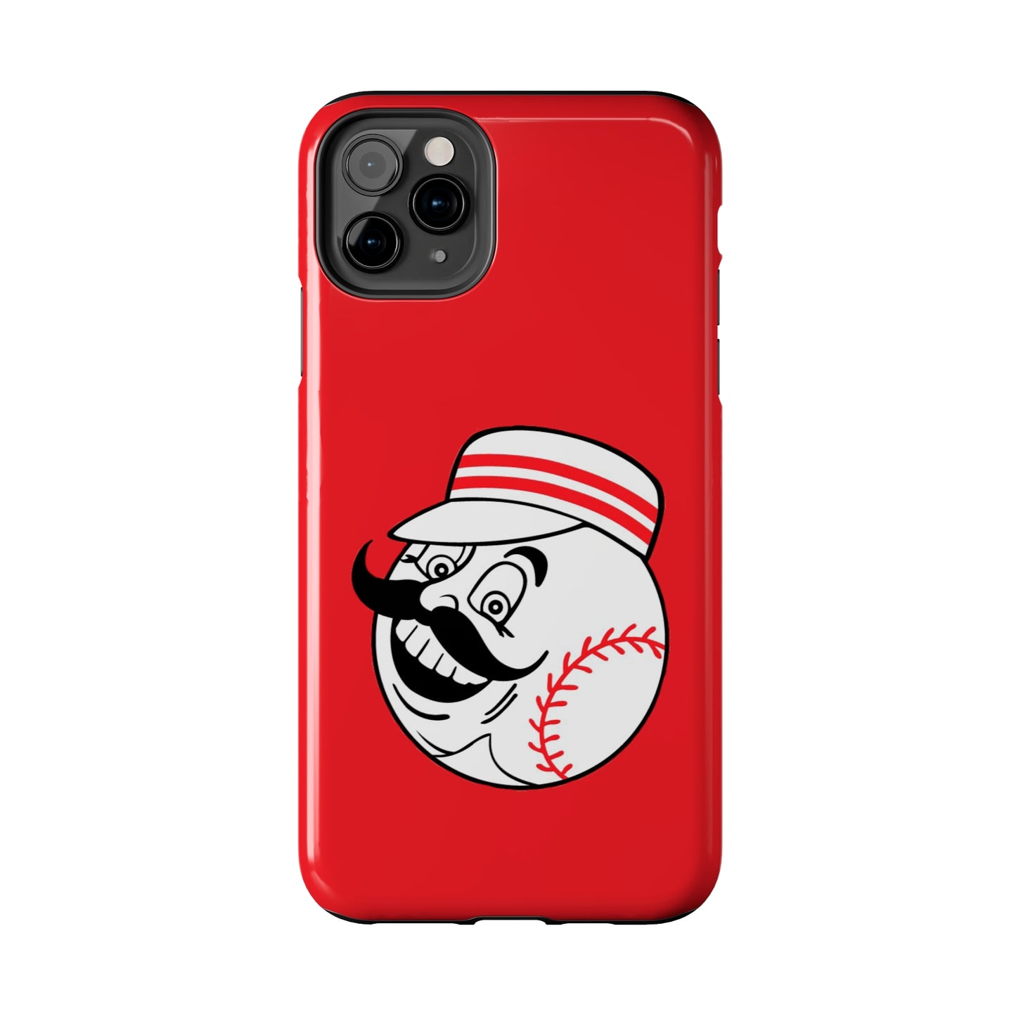 BaseBall Head Tough Phone Cases