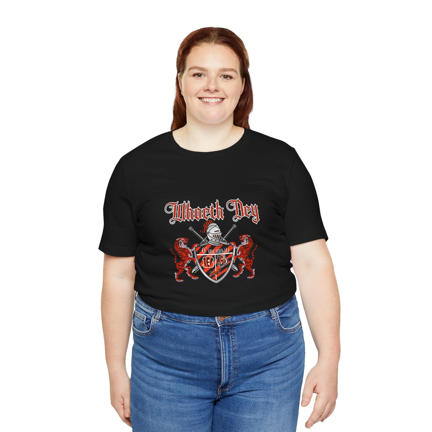 Bengals Crest Unisex Jersey Short Sleeve Tee