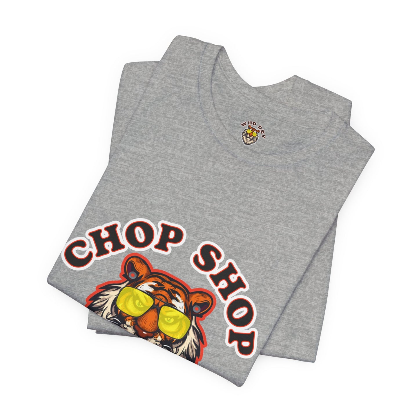 Chop Shop Shirt Unisex Jersey Short Sleeve Tee