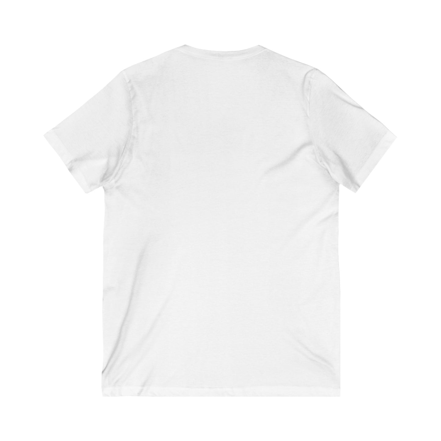 Women's V-neck Cool Tiger Tee - Unisex Short Sleeve T-Shirt with Sunglasses Design