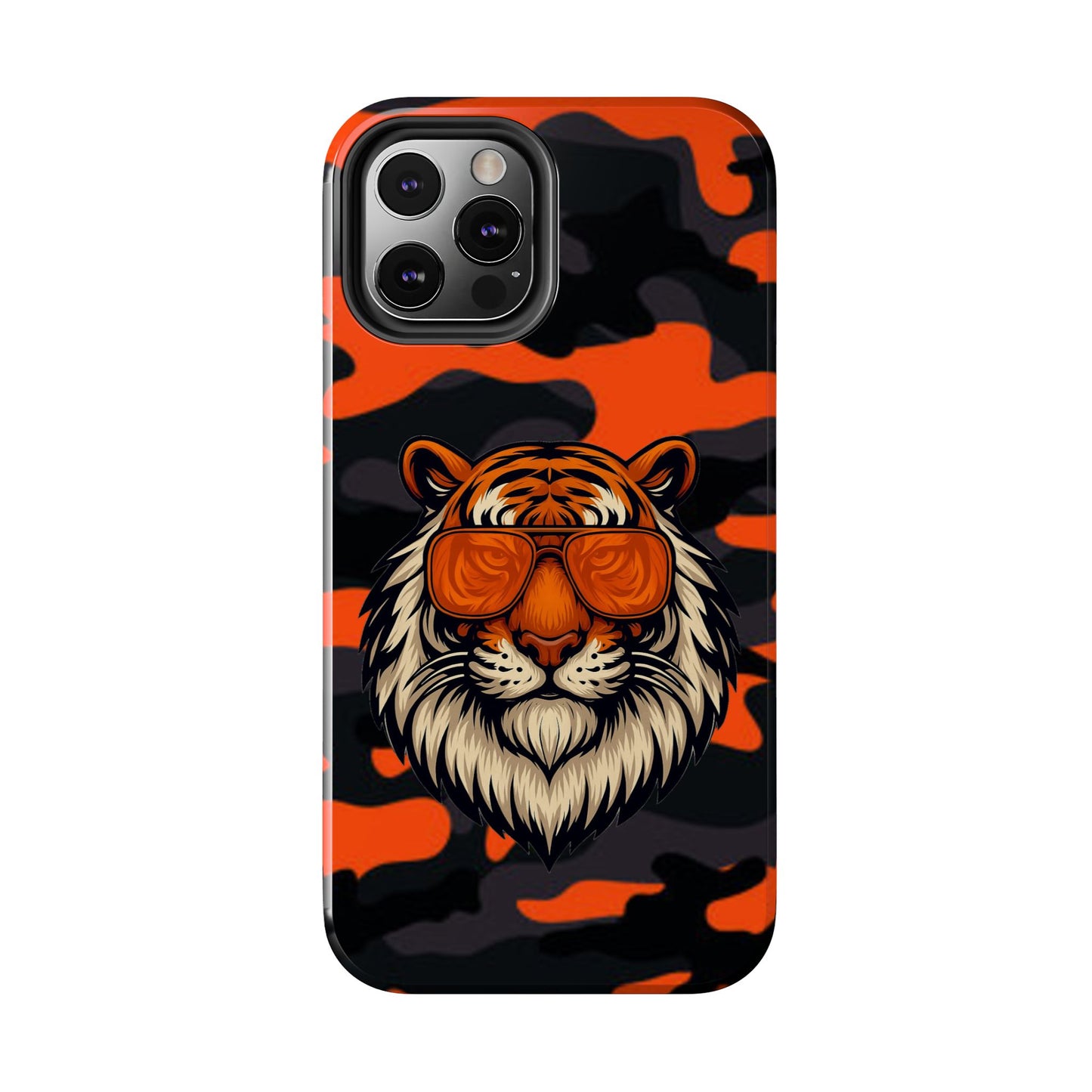 Seeing life through the orange tints Tiger Tough Phone Cases