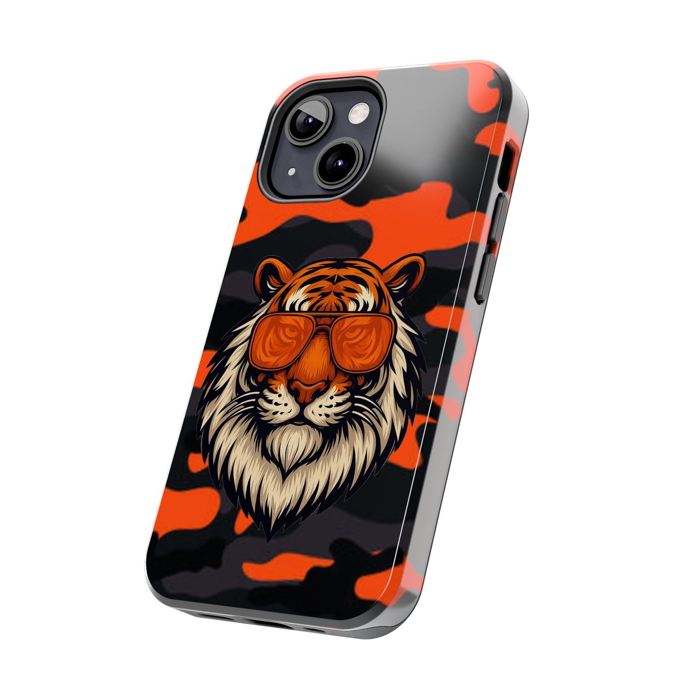 Seeing life through the orange tints Tiger Tough Phone Cases