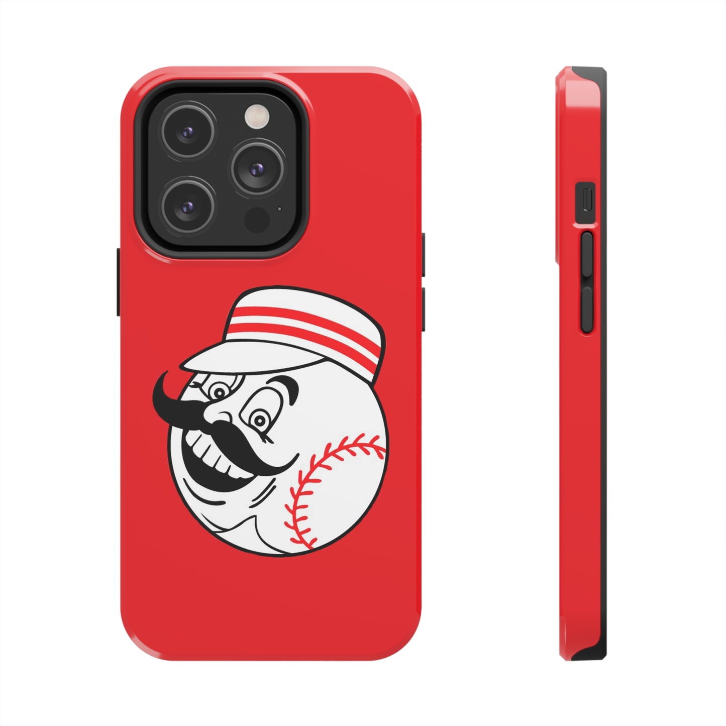 BaseBall Head Tough Phone Cases