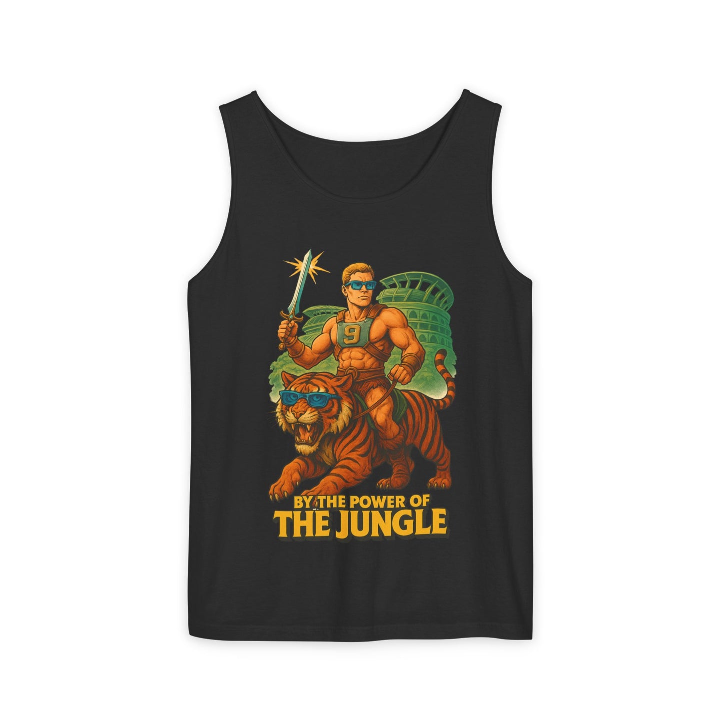 Tank Top Bengals He-Man Parody Summer Suns Out Guns Out