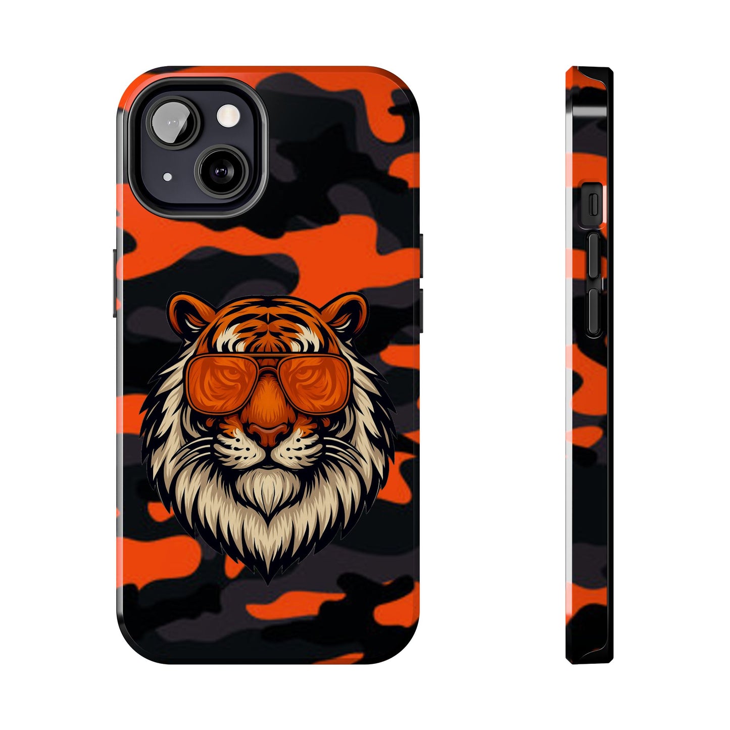 Seeing life through the orange tints Tiger Tough Phone Cases