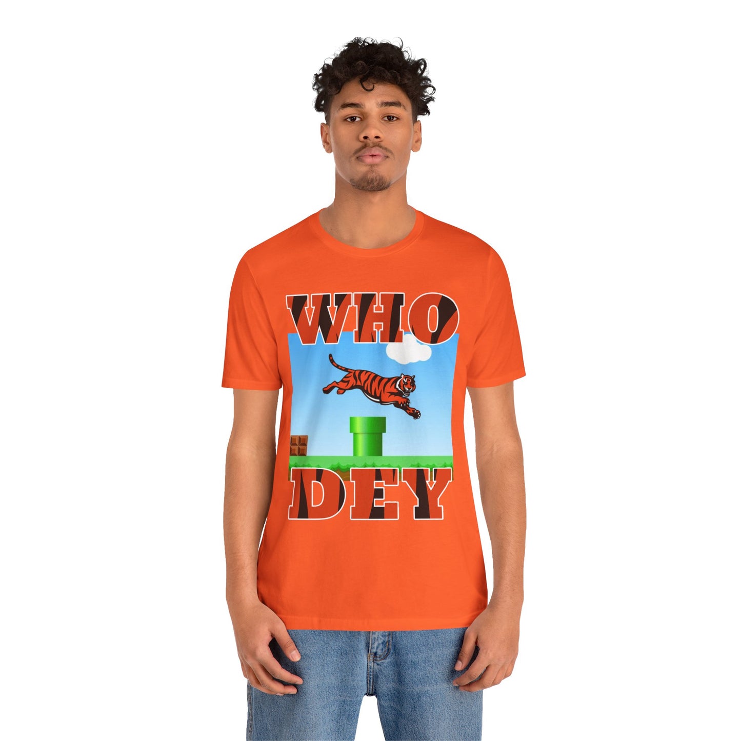 Leaping Tiger Unisex Jersey Short Sleeve Tee