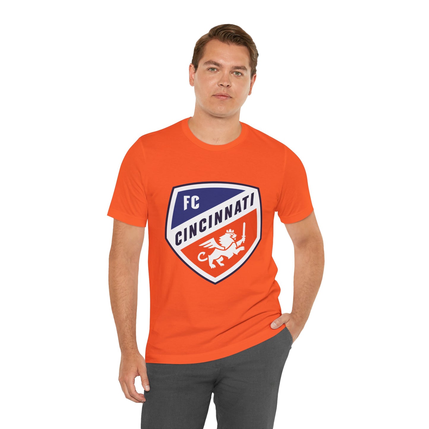 FC Cincinnati Unisex Jersey Tee - Bold Graphic Tee for Soccer Fans