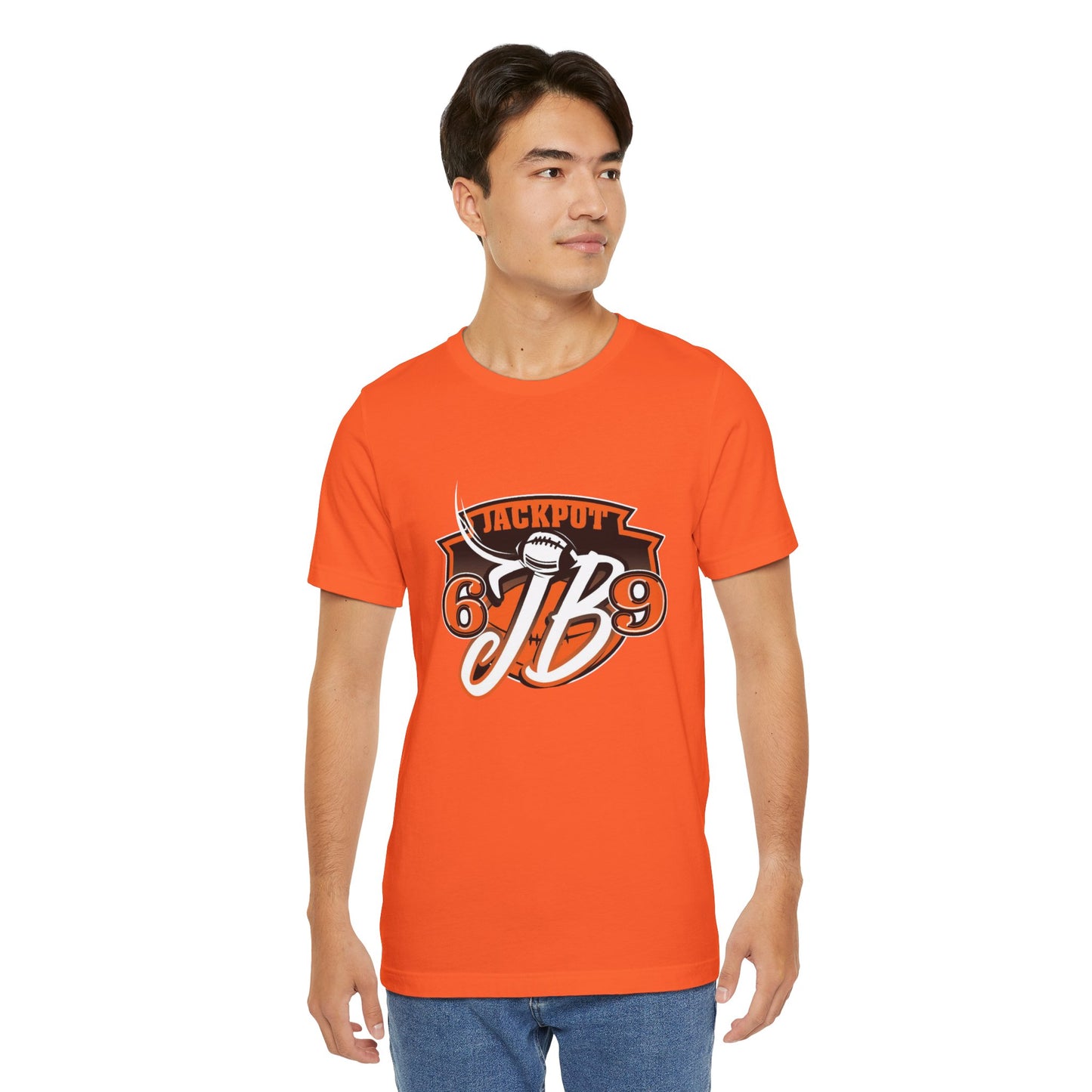 Jackpot JB 69 Unisex Jersey Tee | Casual Graphic T-Shirt, Everyday Wear, Gift for Sports Fans, Birthday Present, Fun Summer Top