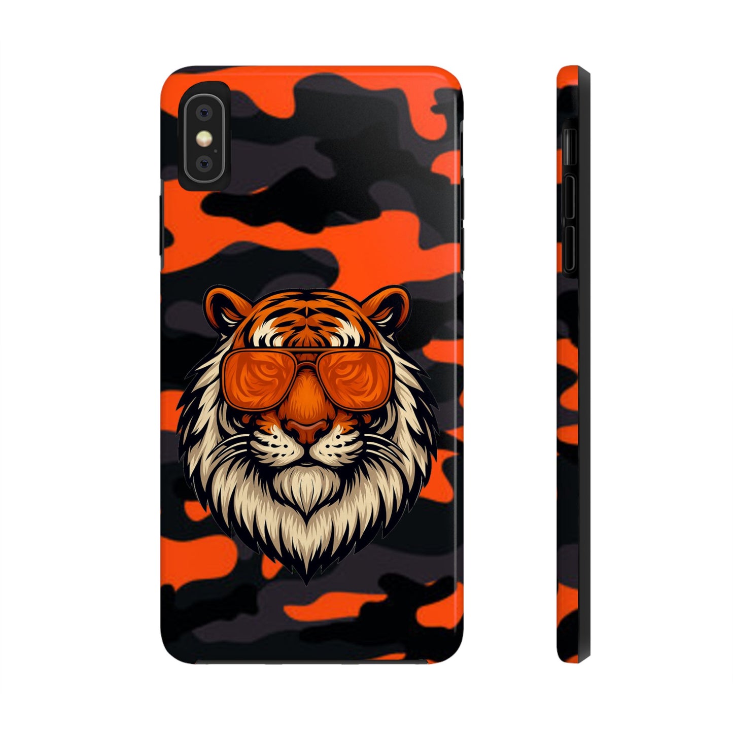 Seeing life through the orange tints Tiger Tough Phone Cases
