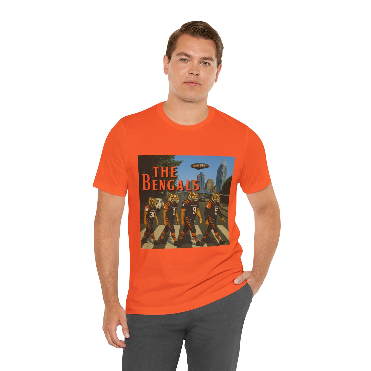 Vintage Bengals Fan Tee, Unisex Sports T-Shirt, Game Day Apparel, Bengals Merchandise, Casual Wear, Football Fan Gift