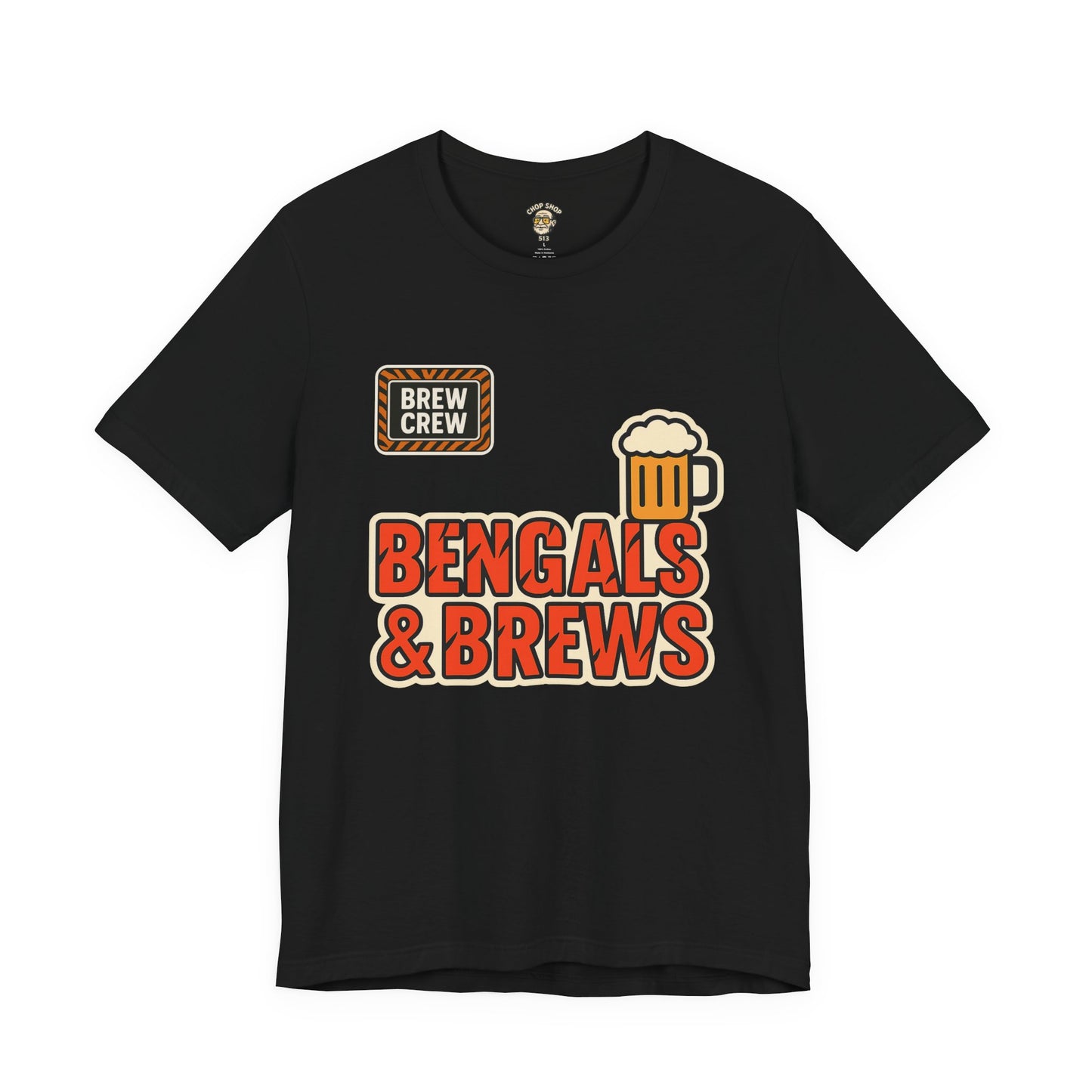 Unisex Tee for Bengals and Brews Brew Crew Fans