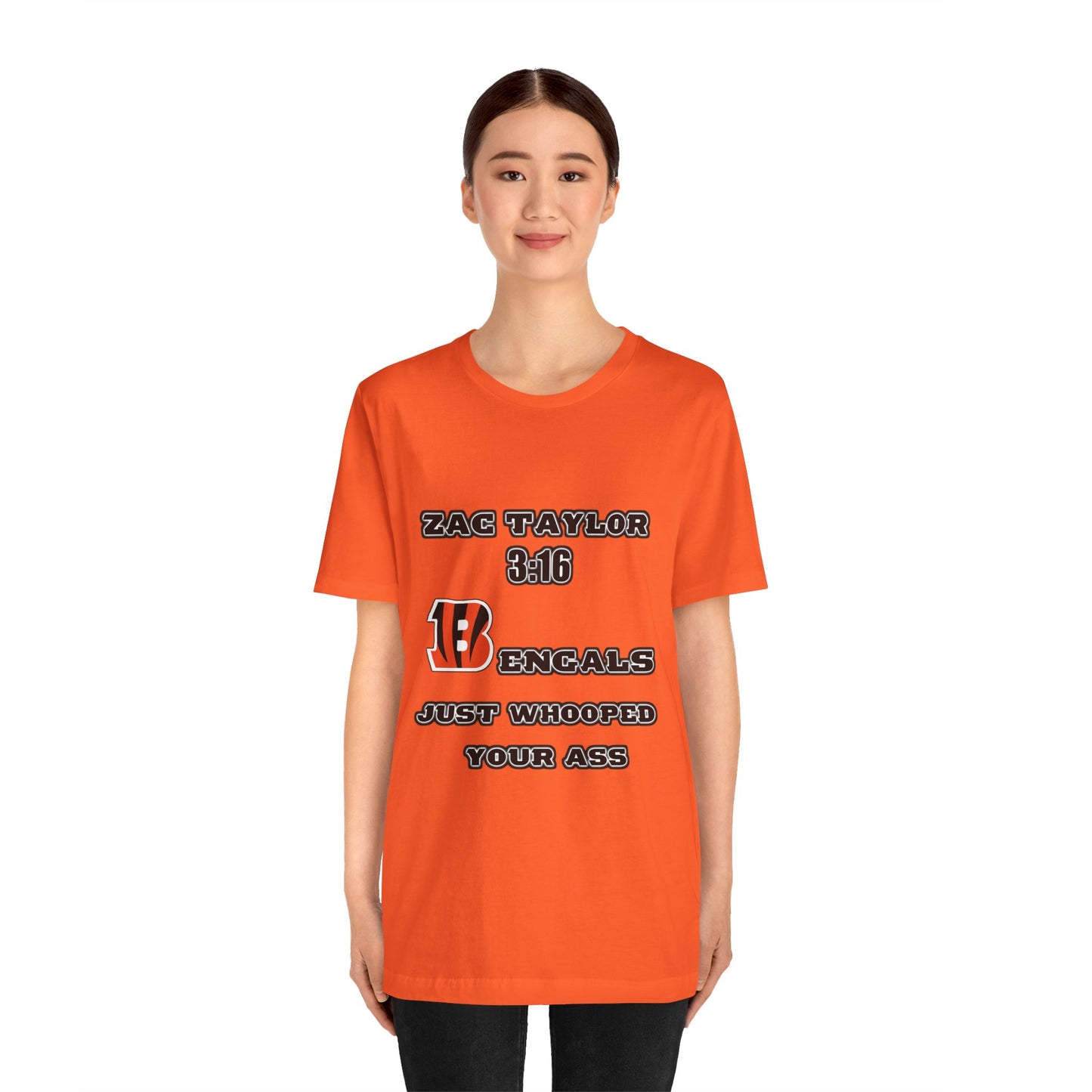 Zac 3:16 Unisex Jersey Short Sleeve Tee