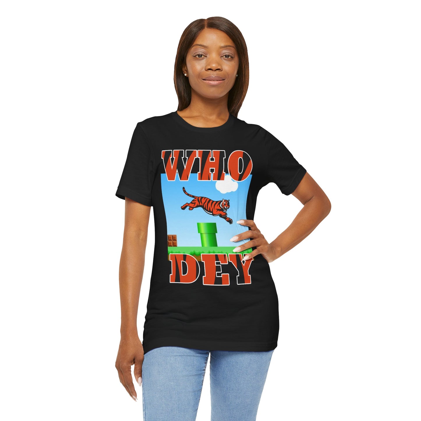 Leaping Tiger Unisex Jersey Short Sleeve Tee