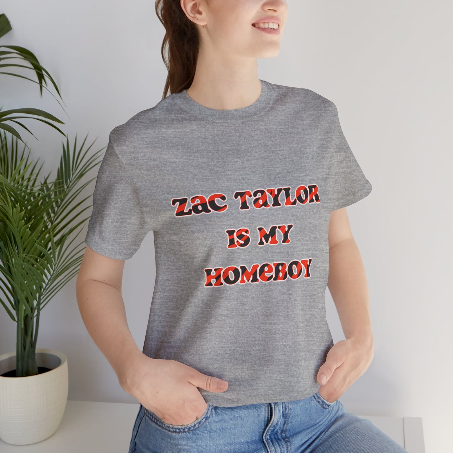 Zac Taylor HomeBoy Unisex Jersey Short Sleeve Tee