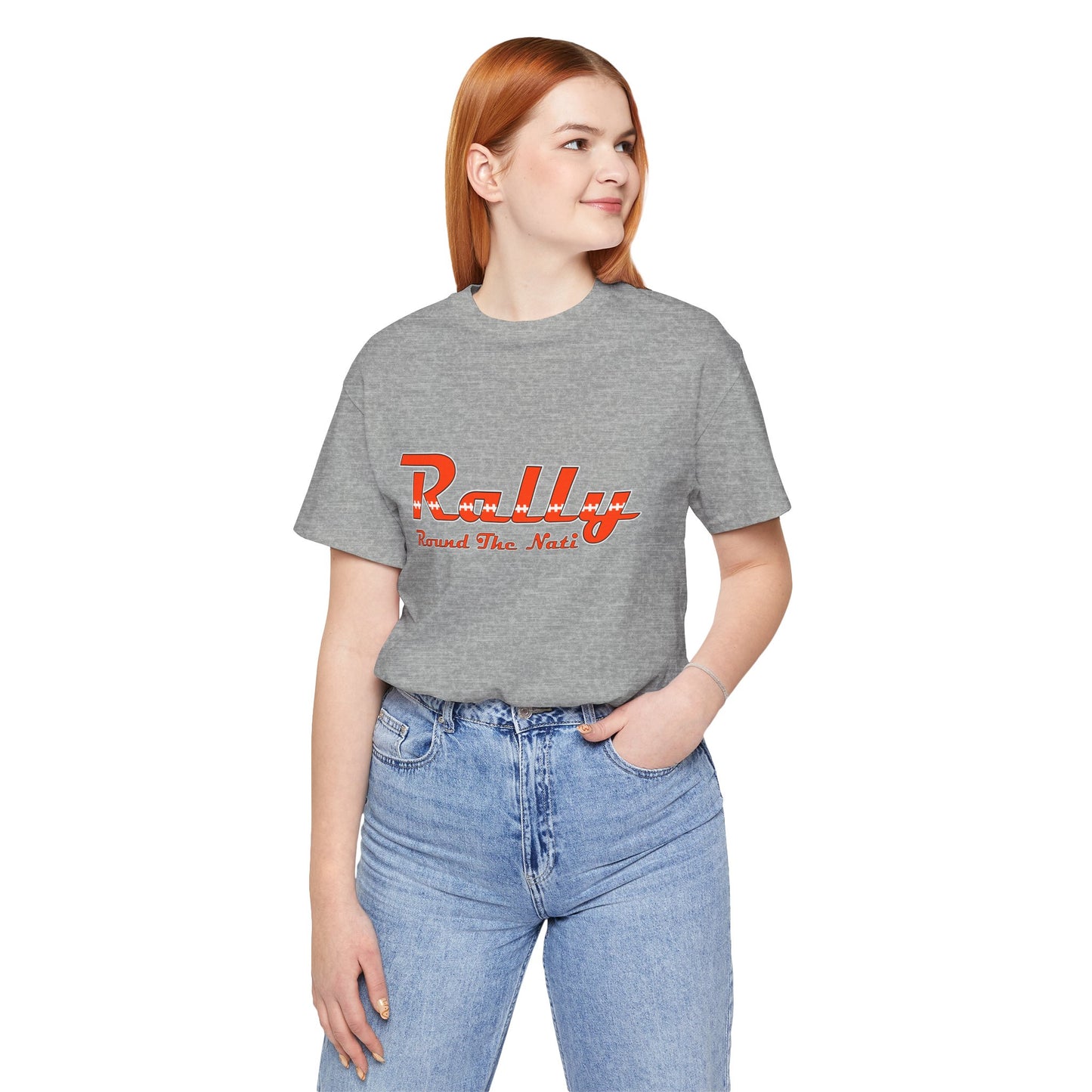 Rally Round the Nati Unisex Jersey Tee - Perfect for Sports Events and Casual Wear