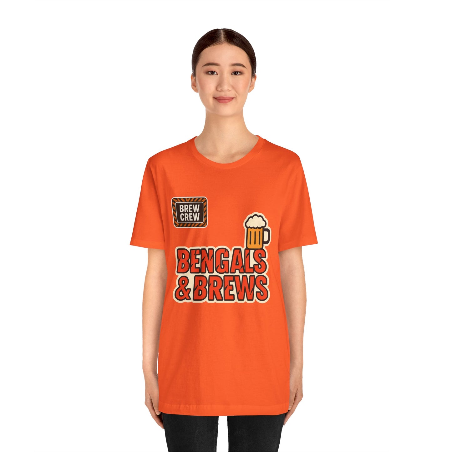 Unisex Tee for Bengals and Brews Brew Crew Fans