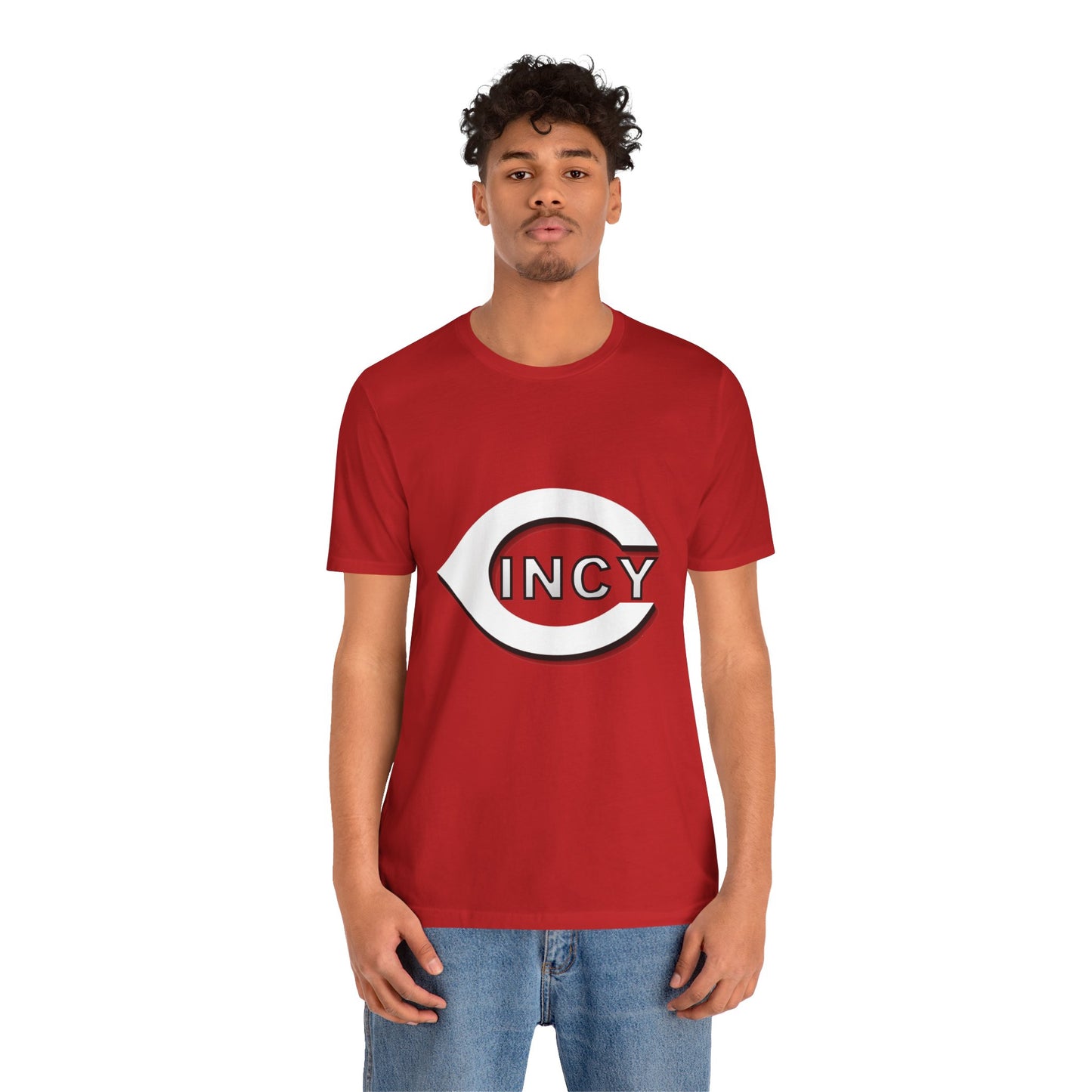 CINCY (Reds) Unisex Jersey Short Sleeve Tee