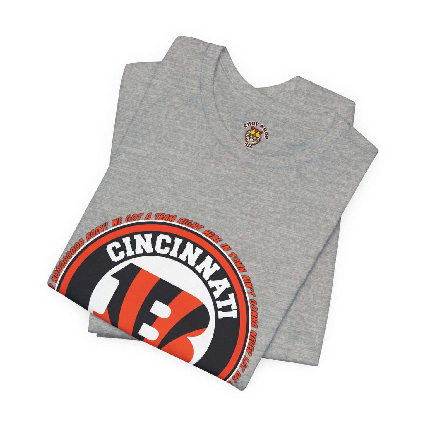 Tuddy Chant Logo Unisex Jersey Short Sleeve Tee