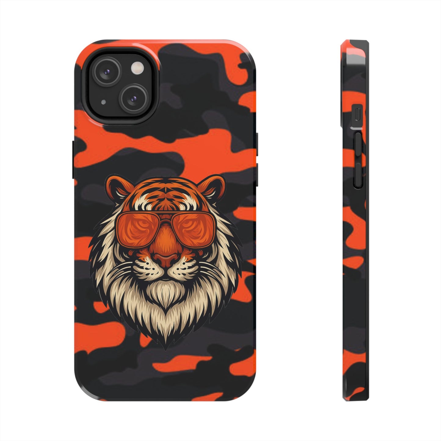 Seeing life through the orange tints Tiger Tough Phone Cases