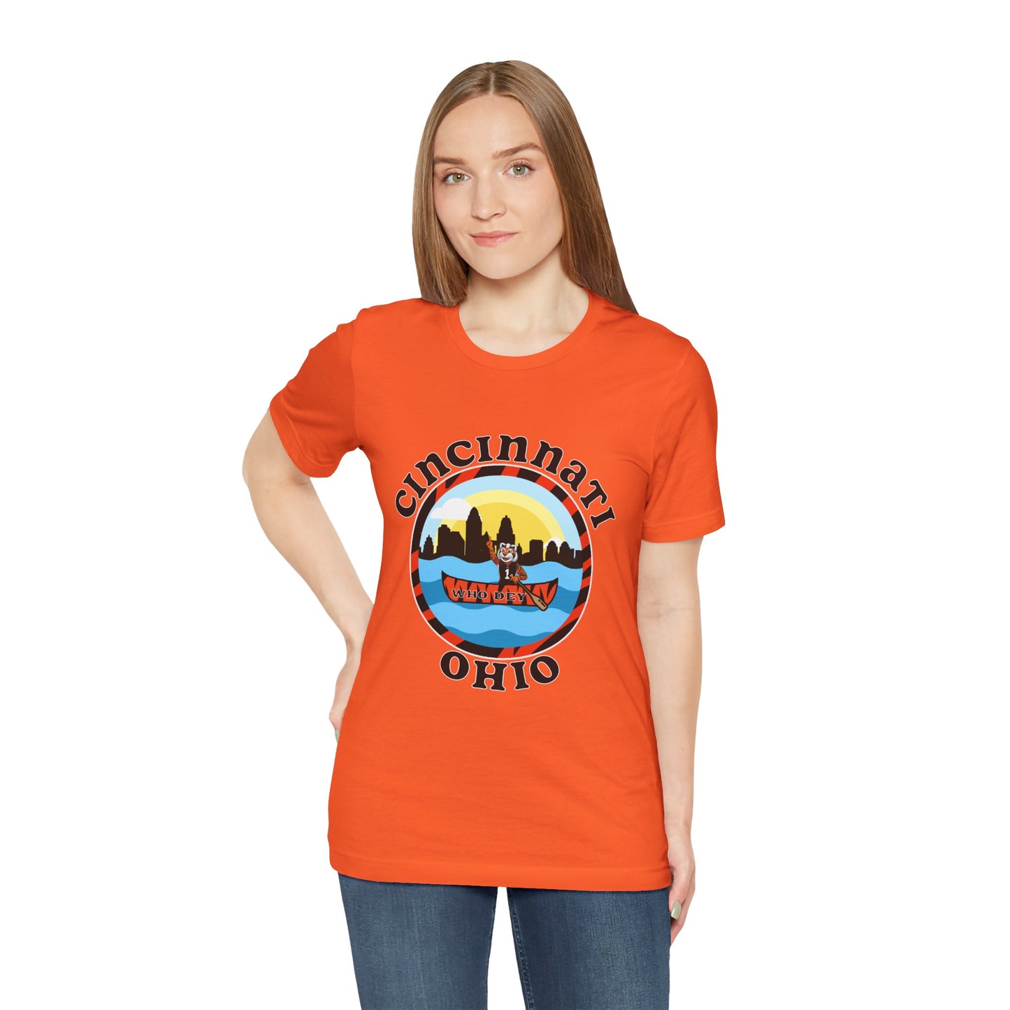 Welcome to Cincinnati Unisex Jersey Short Sleeve Tee