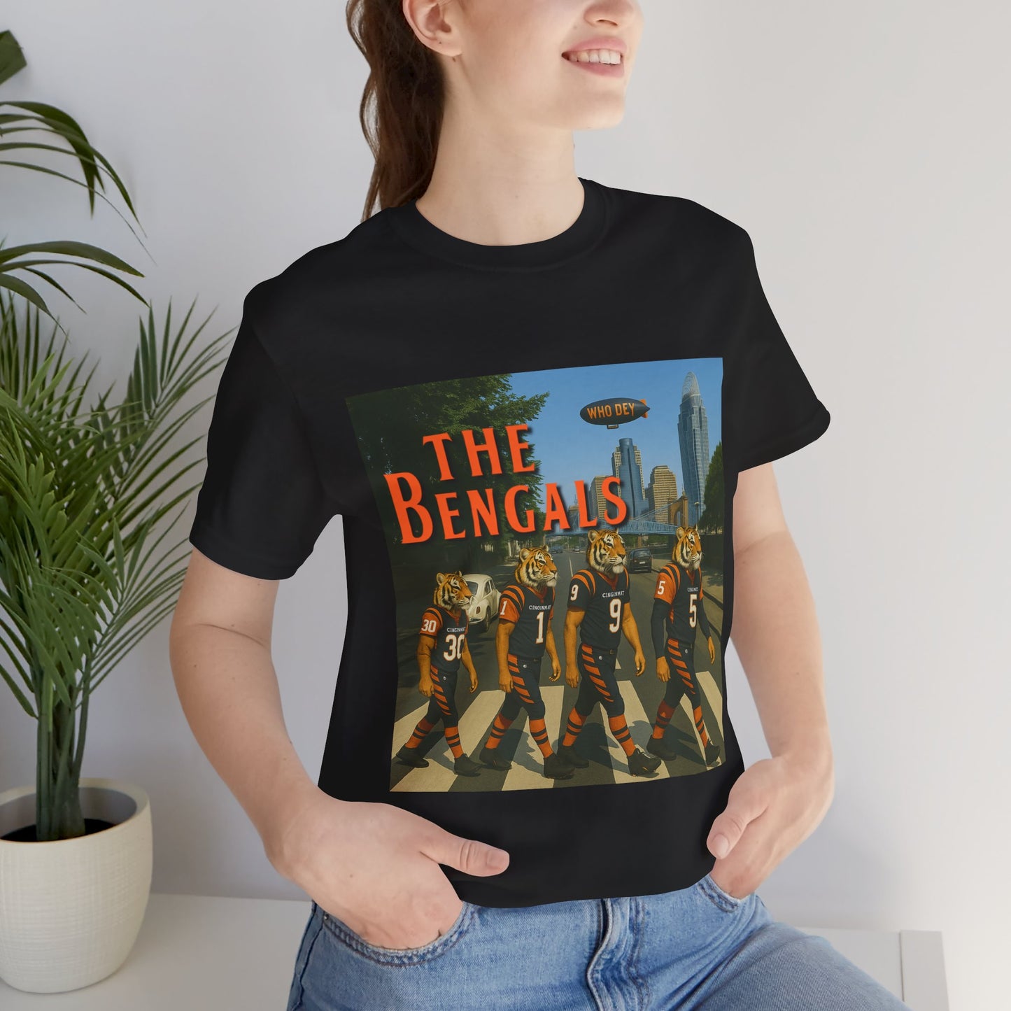 Vintage Bengals Fan Tee, Unisex Sports T-Shirt, Game Day Apparel, Bengals Merchandise, Casual Wear, Football Fan Gift