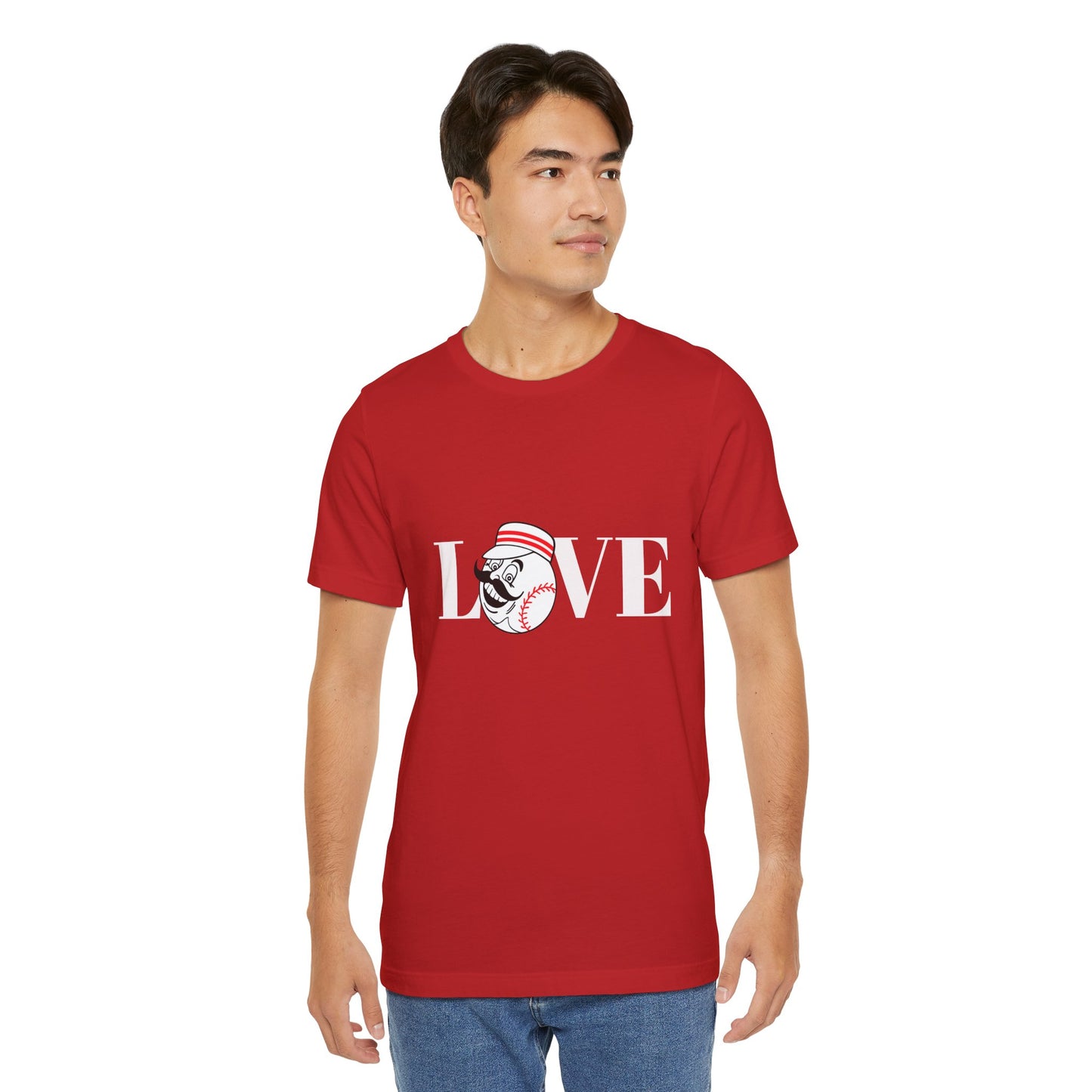 Love Baseball Unisex Jersey Tee