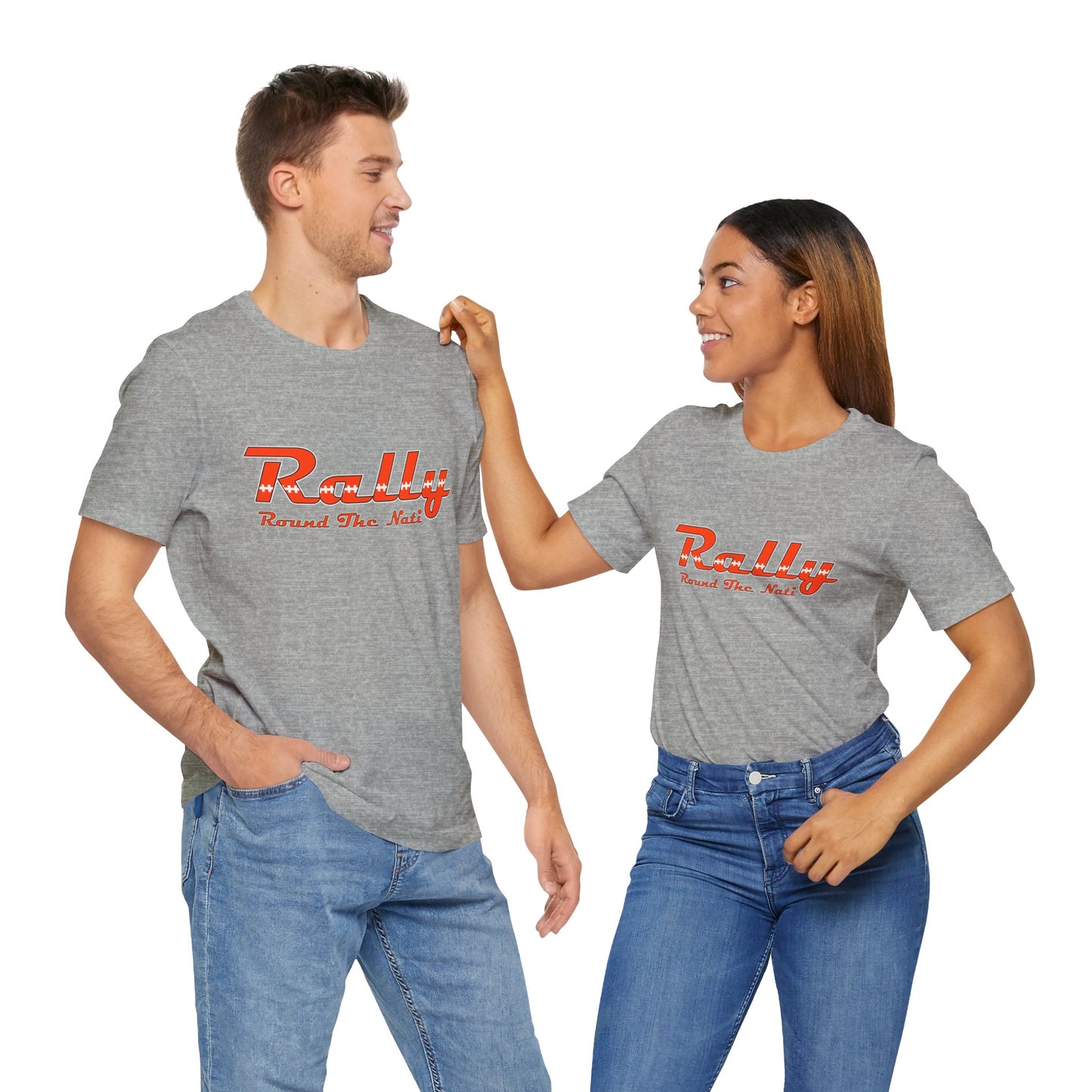 Rally Round the Nati Unisex Jersey Tee - Perfect for Sports Events and Casual Wear