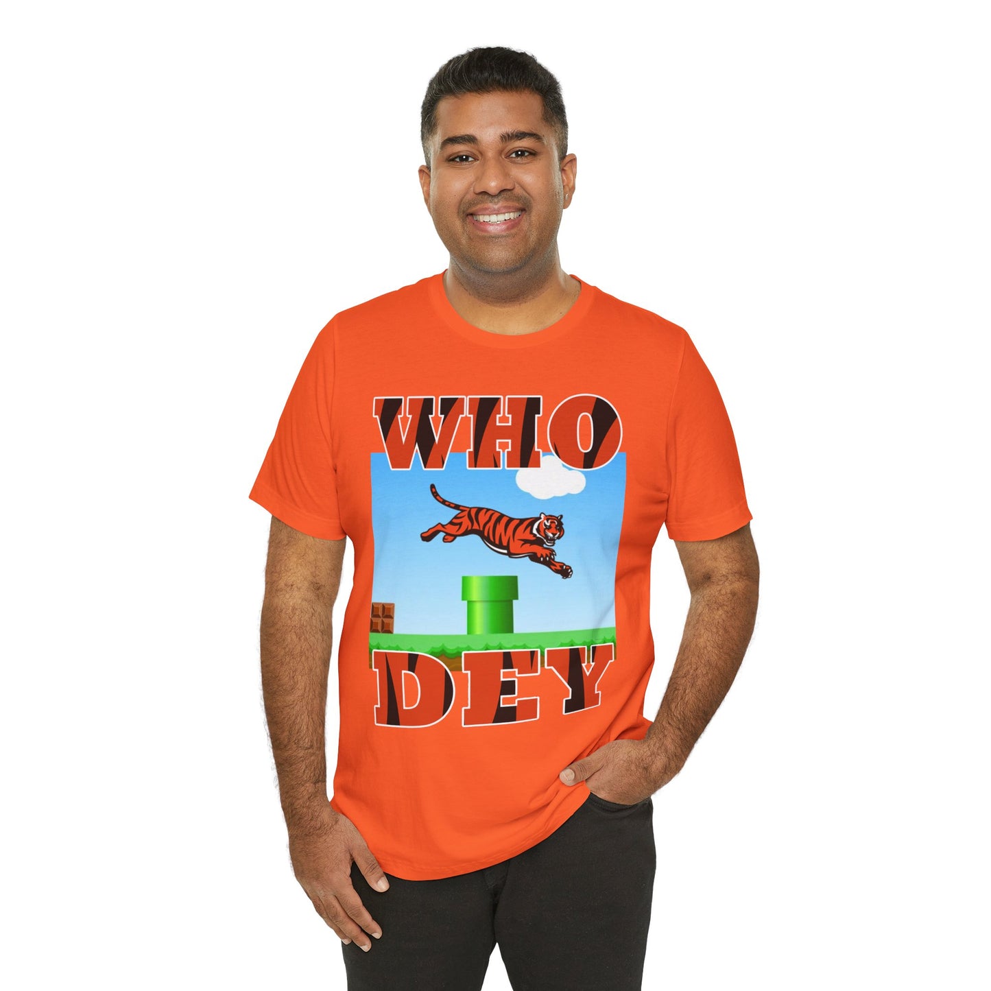 Leaping Tiger Unisex Jersey Short Sleeve Tee