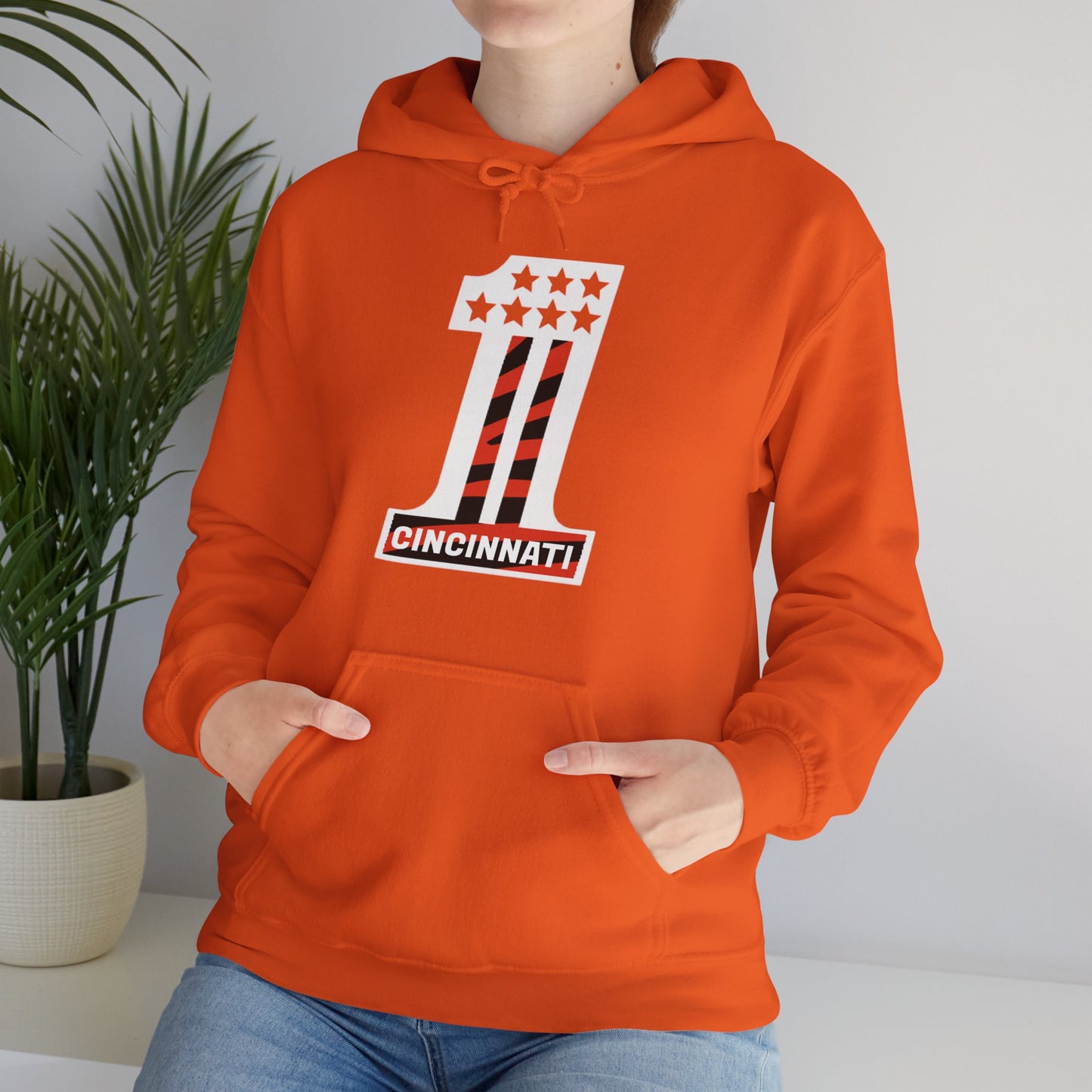 Cincinnati 1 Unisex Heavy Blend™ Hooded Sweatshirt