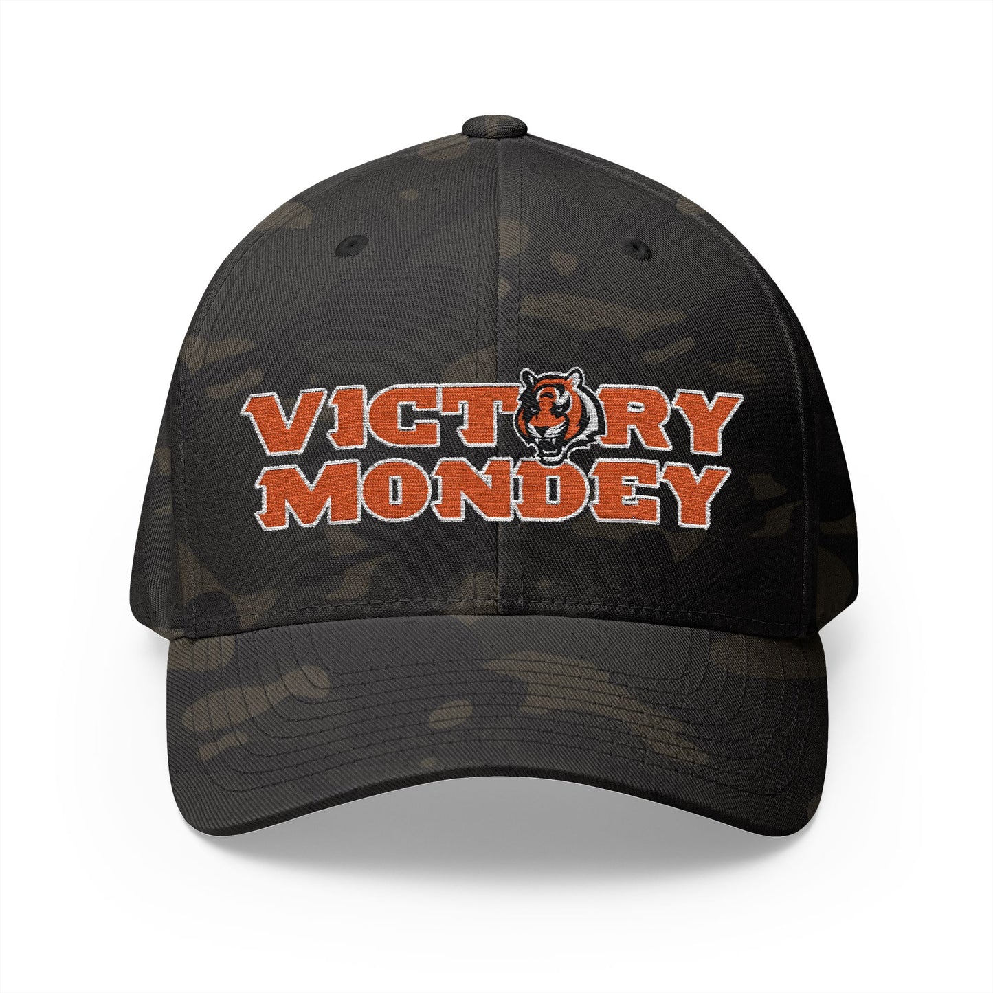 Cap Victory MonDey Bengals Camo Black Hat