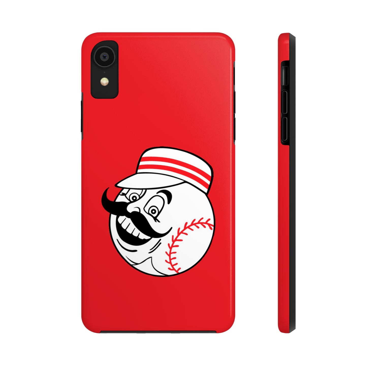 BaseBall Head Tough Phone Cases