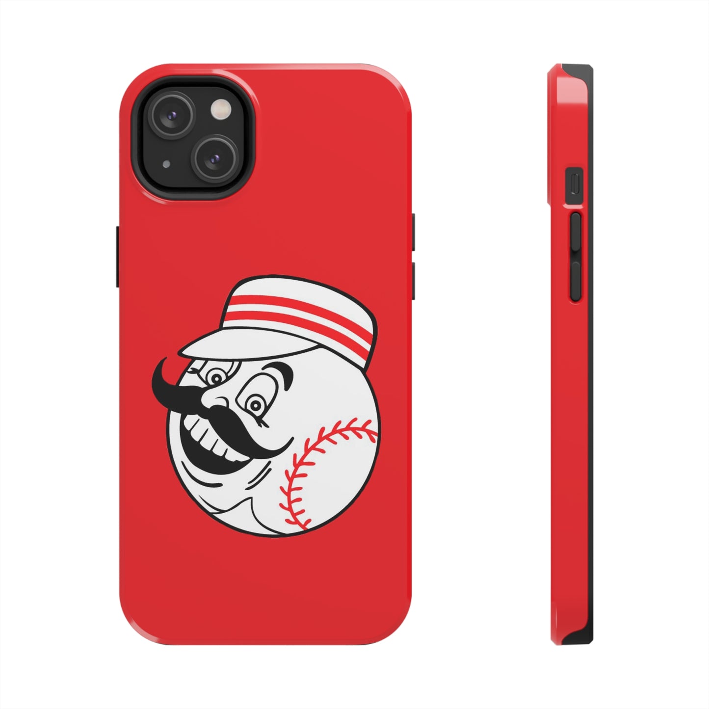 BaseBall Head Tough Phone Cases