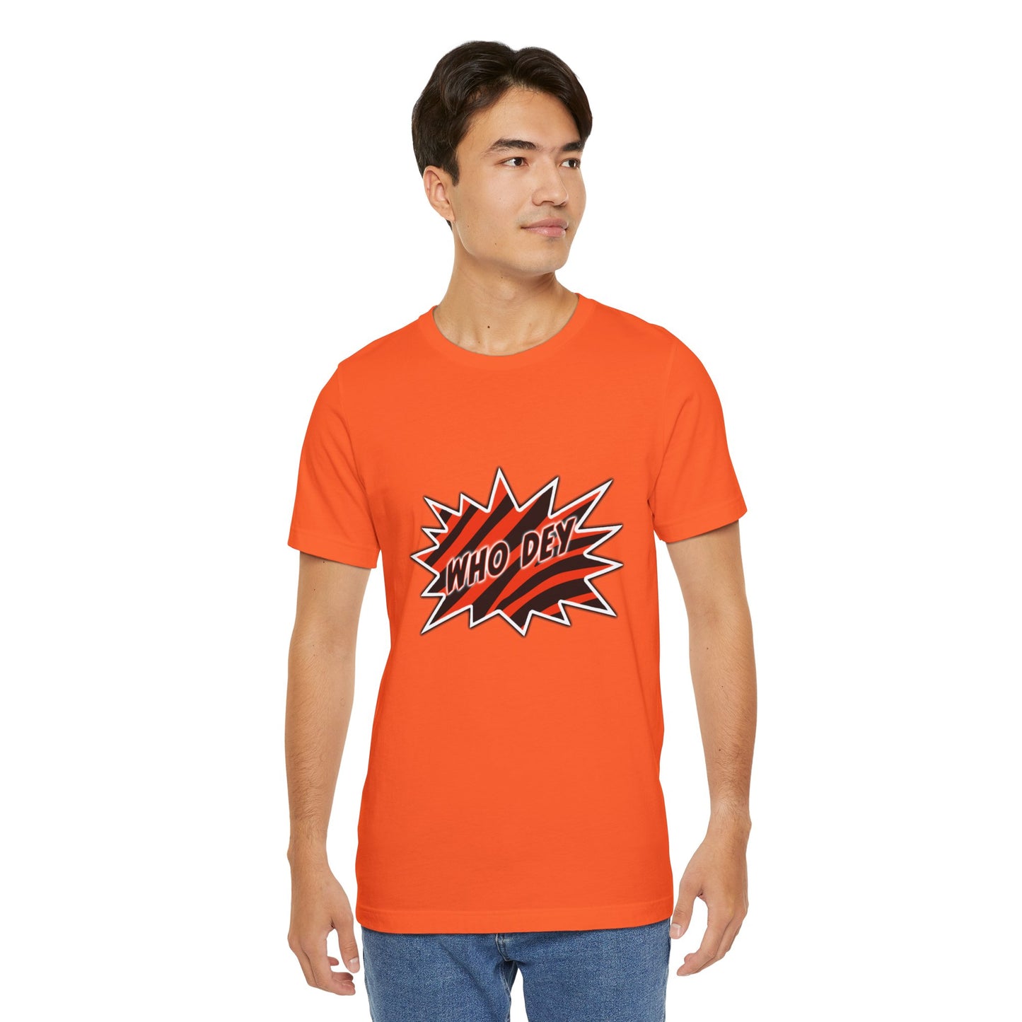 Who Dey! Unisex Jersey Short Sleeve Tee
