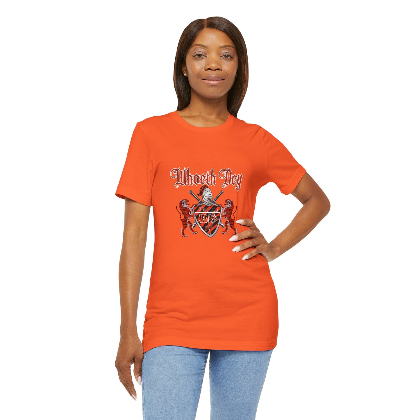 Bengals Crest Unisex Jersey Short Sleeve Tee