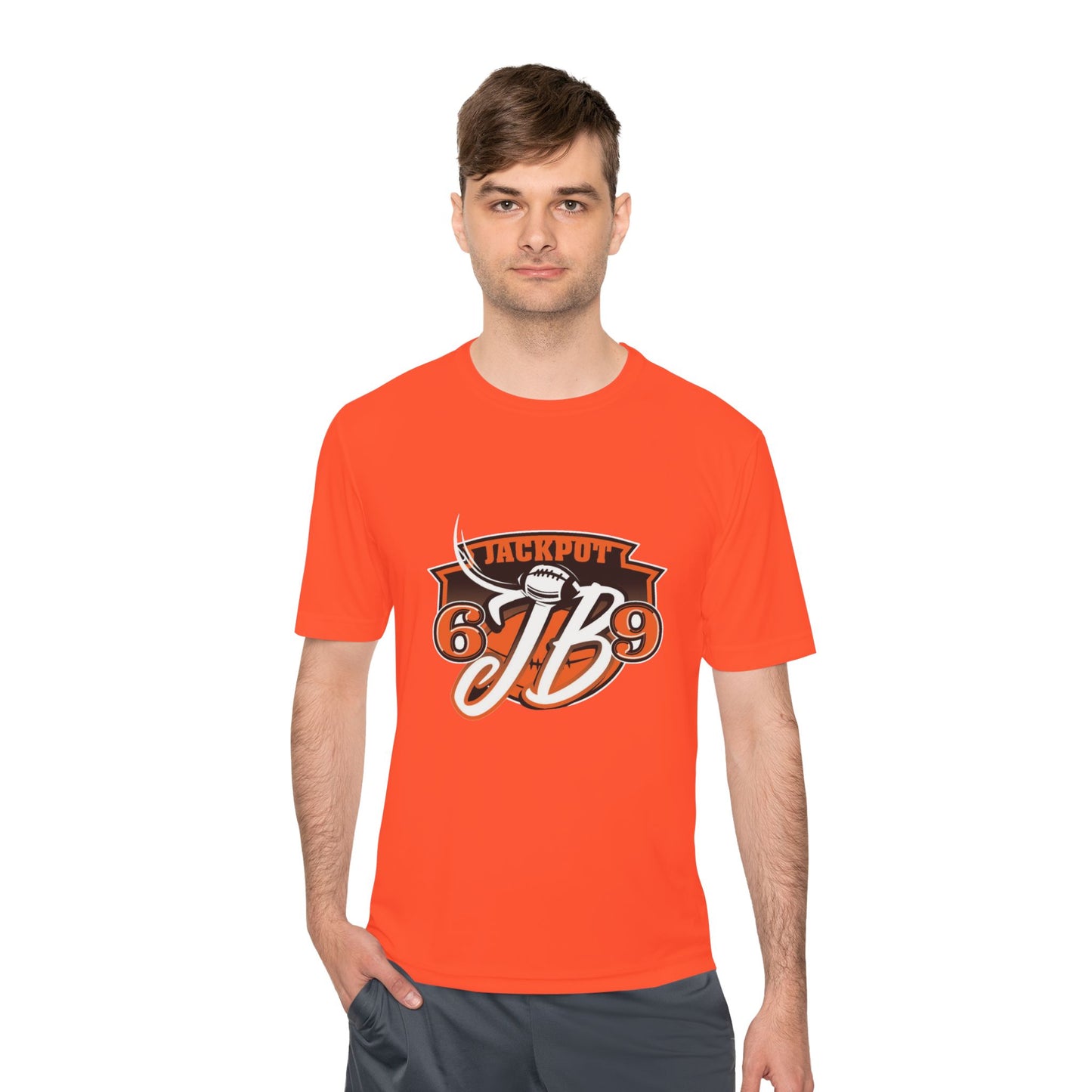 Moisture Wicking JackPot Joey/Jake 6/9 Tee, Fitness Shirt, Sportswear, Gym Top, Summer Workout Shirt