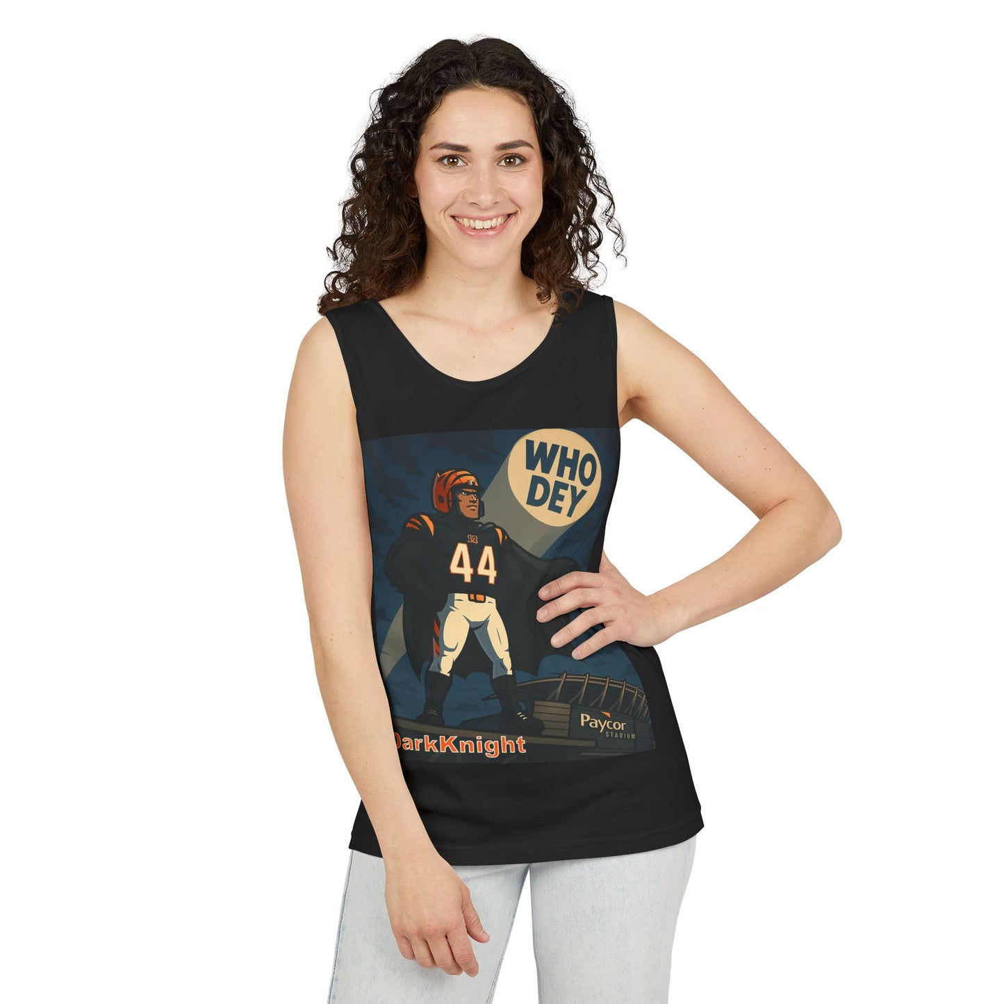 Tank Top Bengals Demetrius Knight The Dark Knight Who Dey Fan Shirt