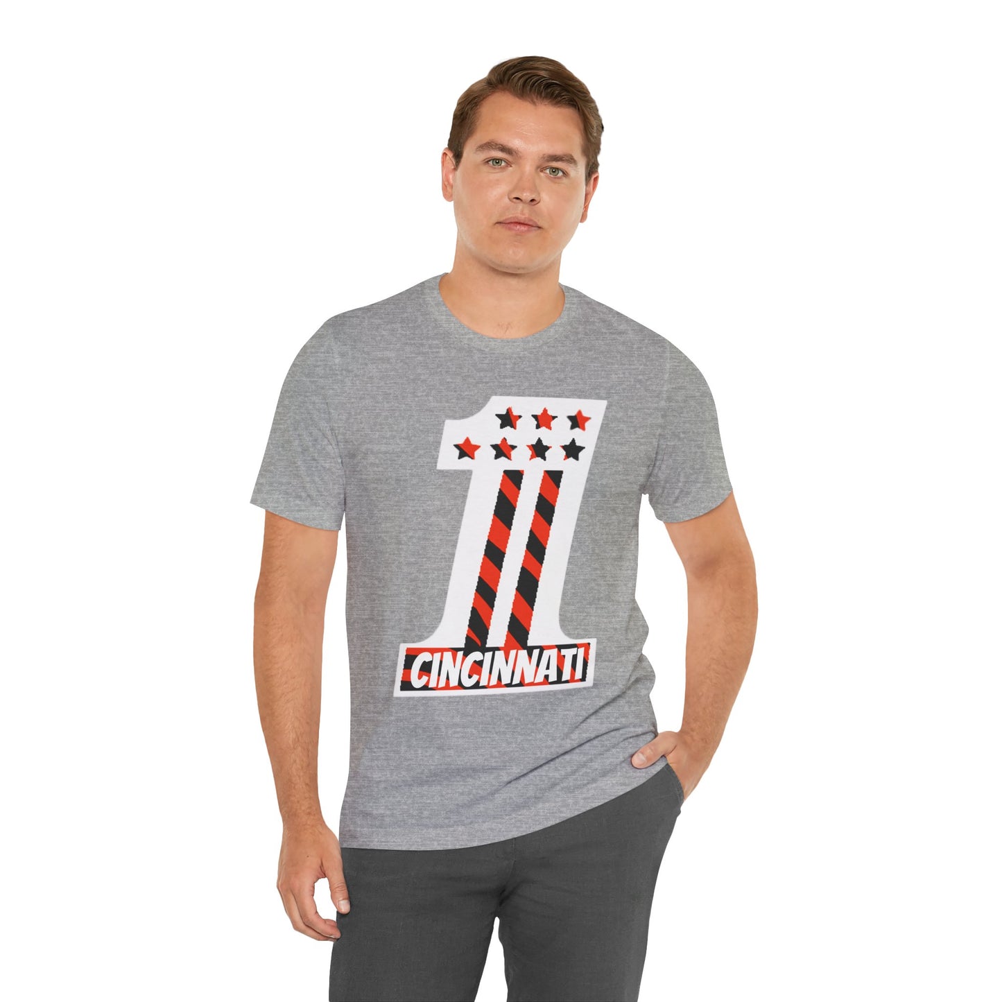Cincinnati #1 Unisex Jersey Short Sleeve Tee