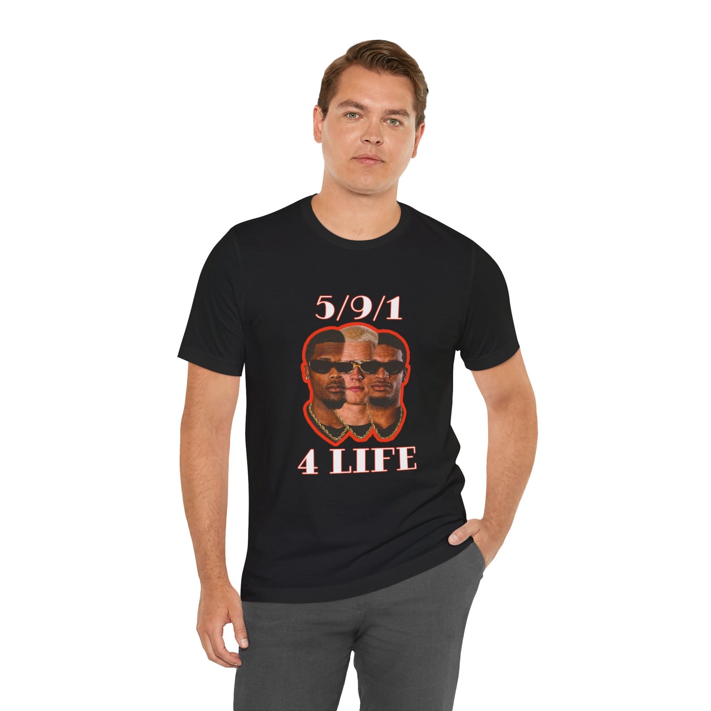 5/9/1 4 LIFE Unisex Jersey Short Sleeve Tee - Bold Graphic T-Shirt for Trendsetters