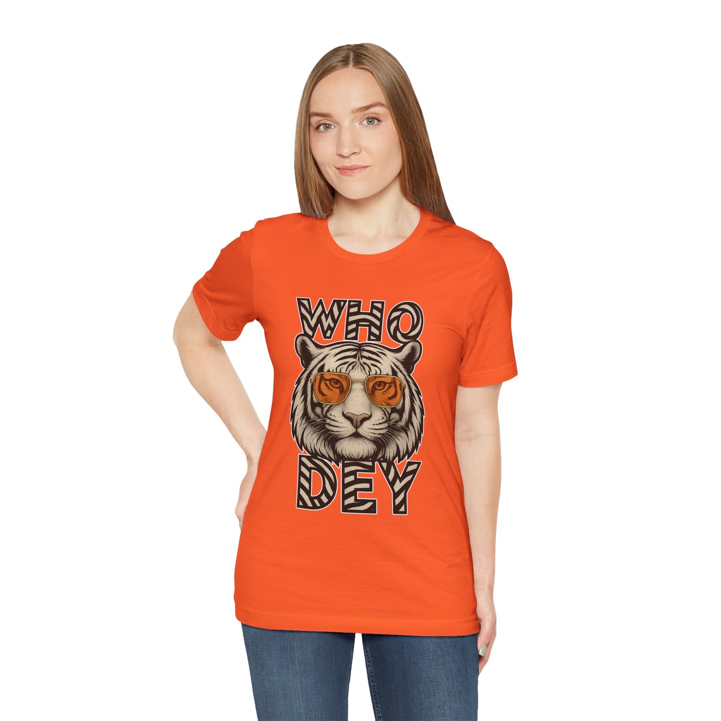 Who Dey Unisex Jersey Shirt, Casual Tee, Sports Fan Apparel