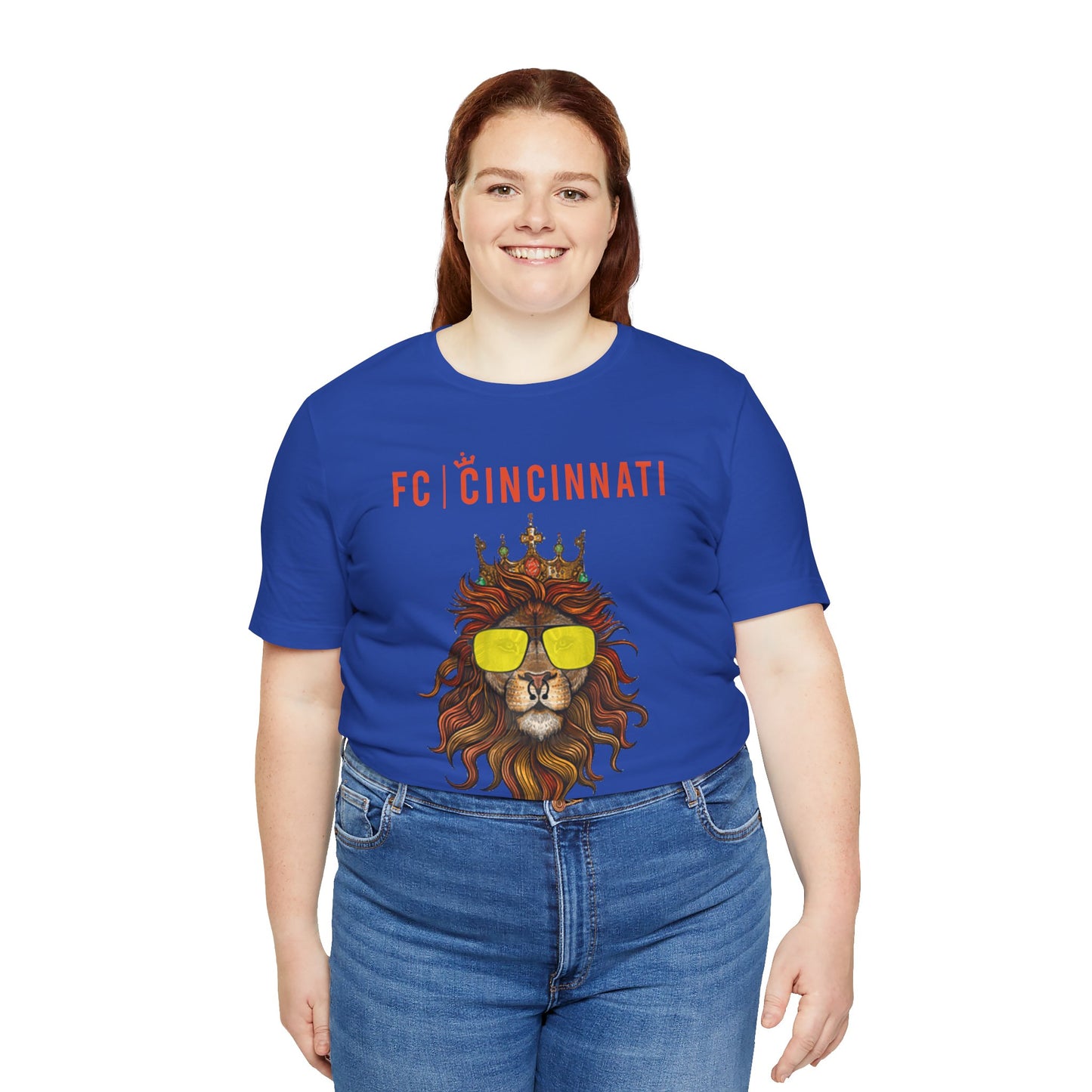 FC Cincinnati Lion Graphic Tee - Unisex Jersey T-Shirt