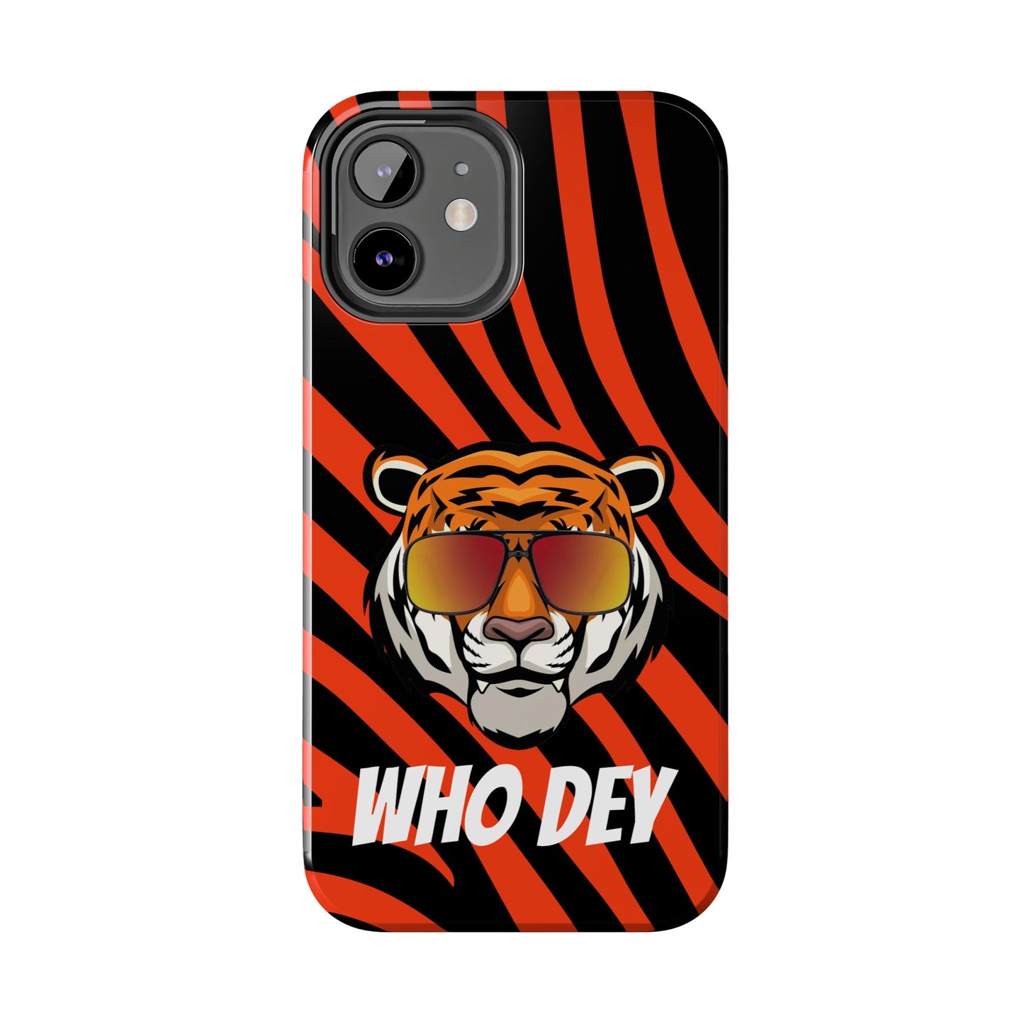 Who Dey Tiger Tough Phone Case