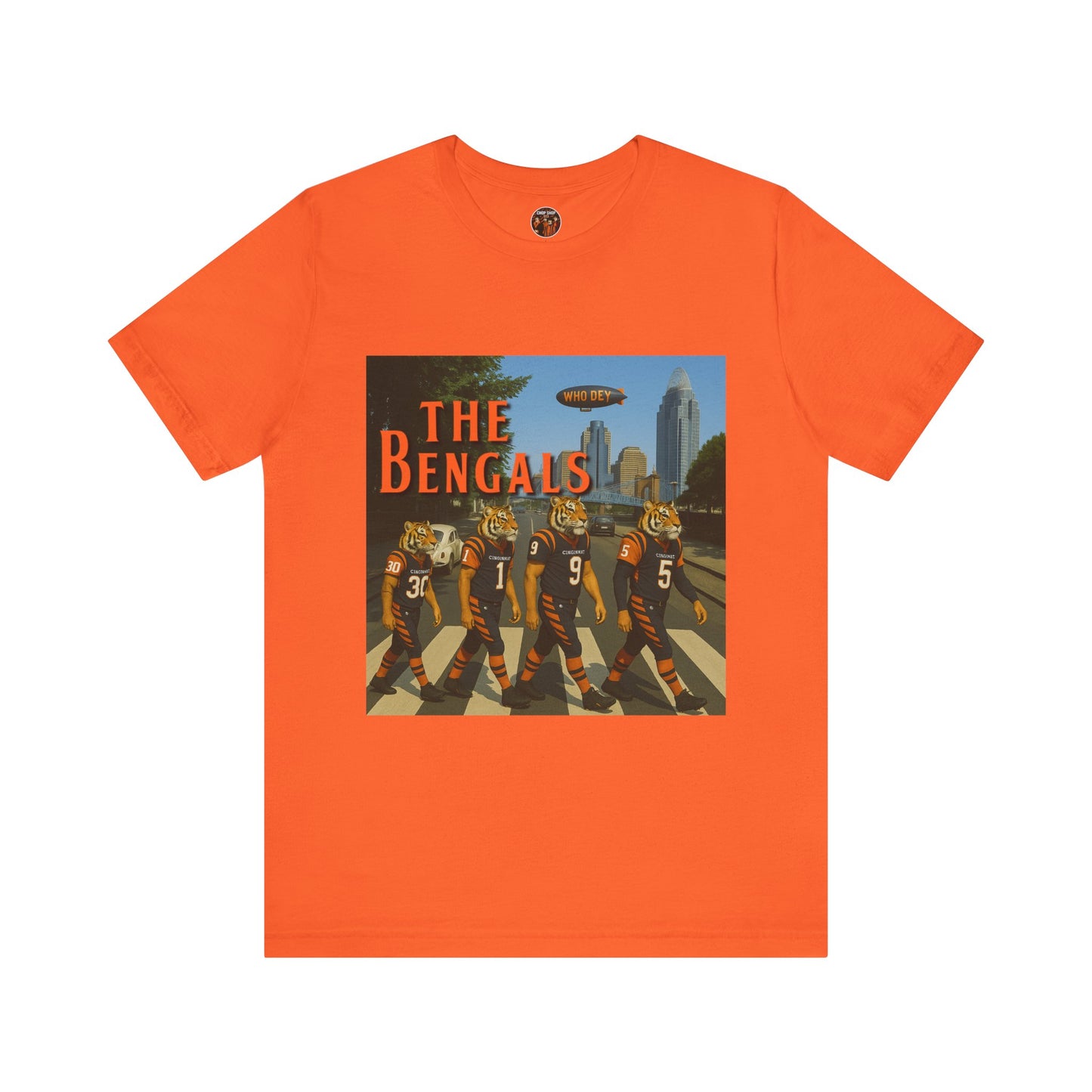 Vintage Bengals Fan Tee, Unisex Sports T-Shirt, Game Day Apparel, Bengals Merchandise, Casual Wear, Football Fan Gift