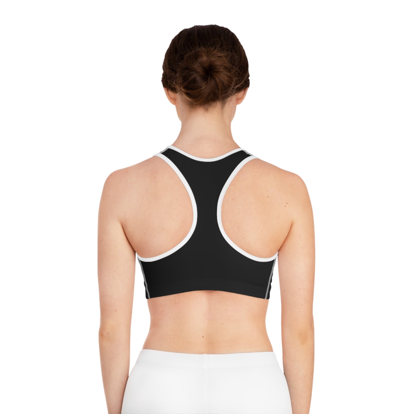 Jackpot Jake Sporty Sports Bra Workout Top, Fitness Apparel, Activewear