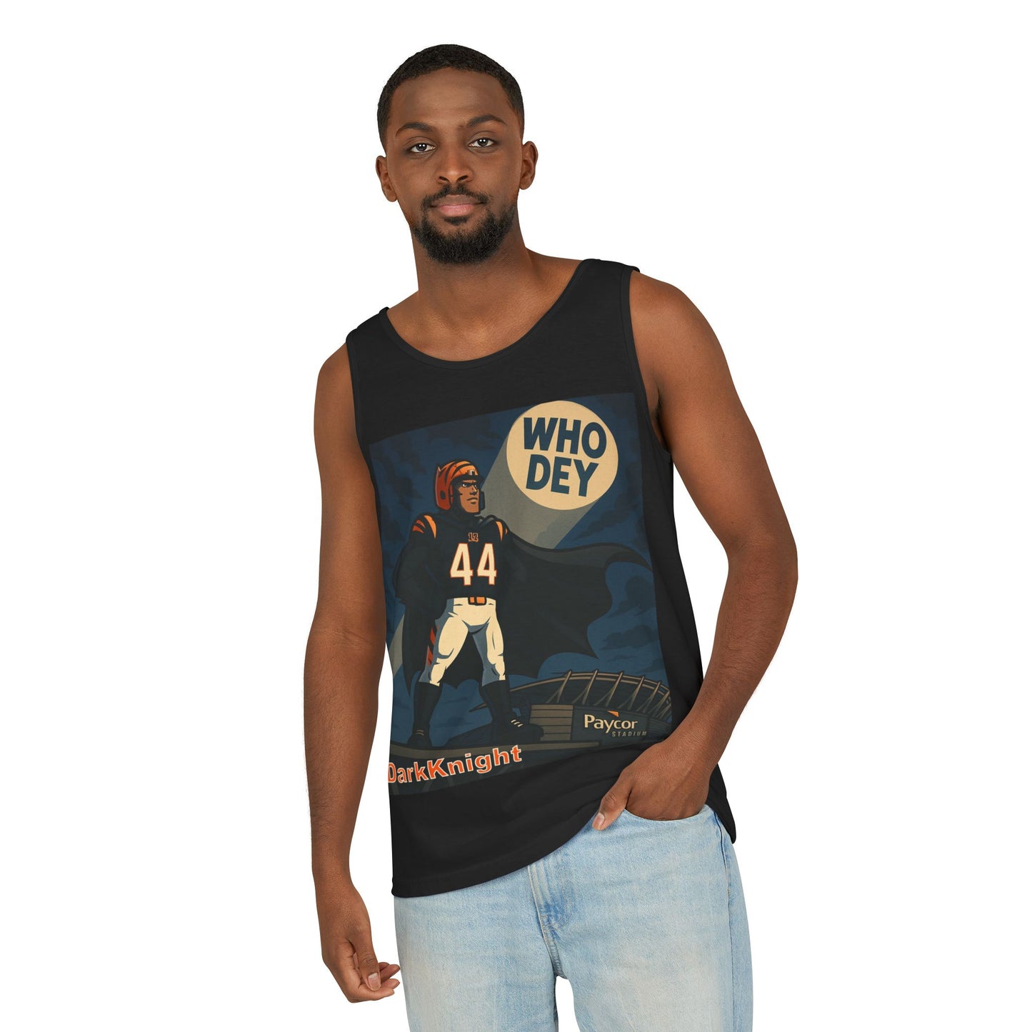 Tank Top Bengals Demetrius Knight The Dark Knight Who Dey Fan Shirt