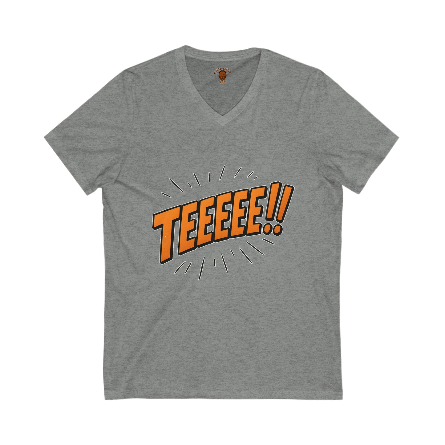 TEEEEE!! Vneck Shirt for Everyday Wear