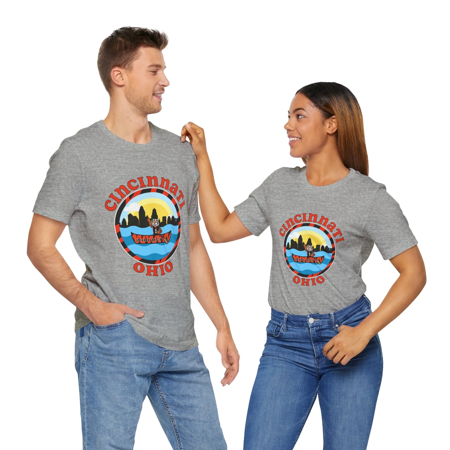 Welcome to Cincinnati Unisex Jersey Short Sleeve Tee