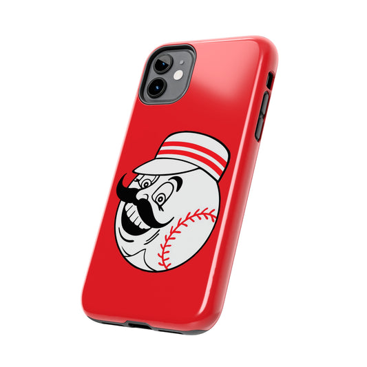 BaseBall Head Tough Phone Cases