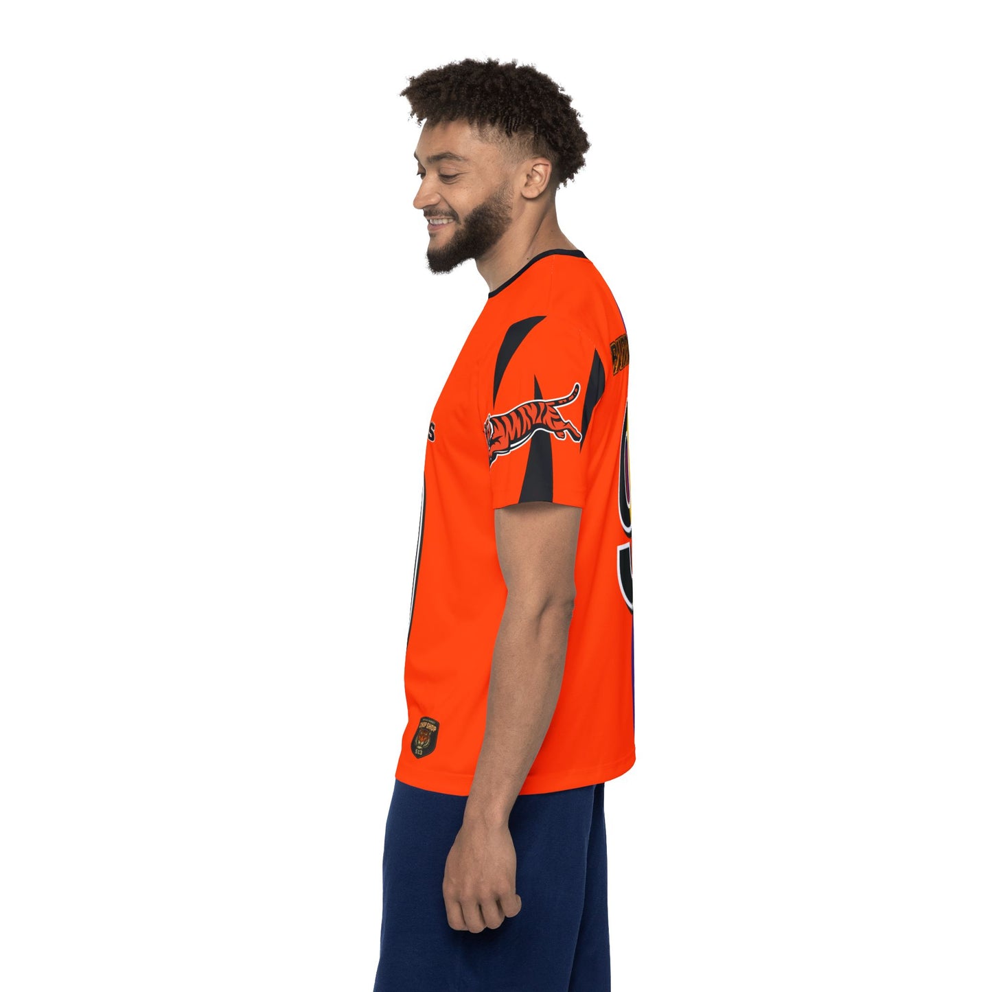 Bayou Bengals #9 Shirsey Sports Jersey