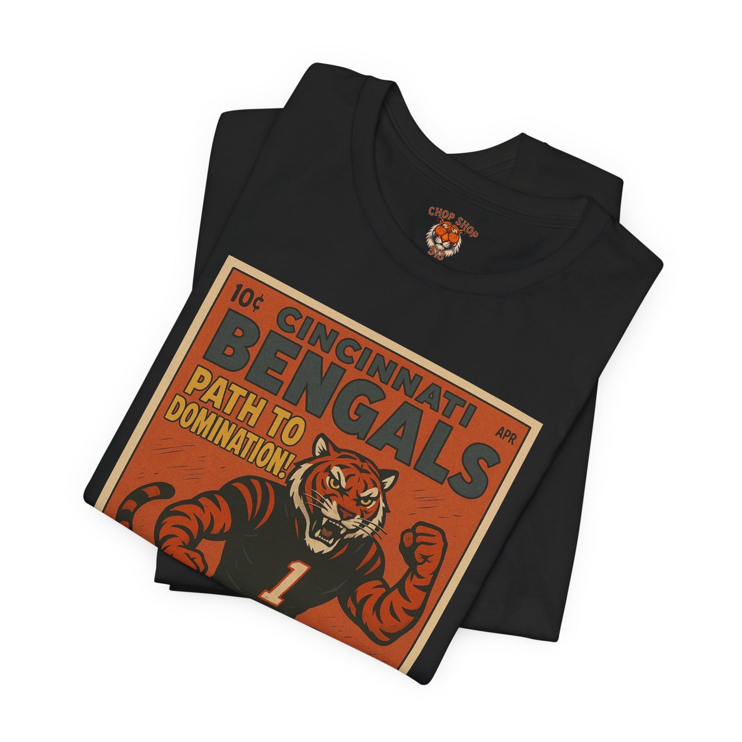 Cincinnati Bengals Comic cover Path to Domination Unisex Short Sleeve Tee -